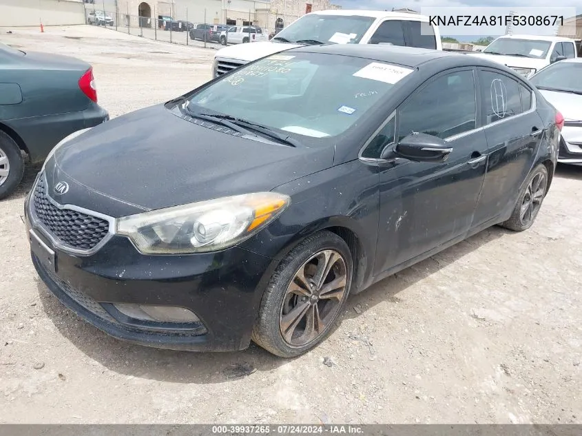 KNAFZ4A81F5308671 2015 Kia Forte Ex