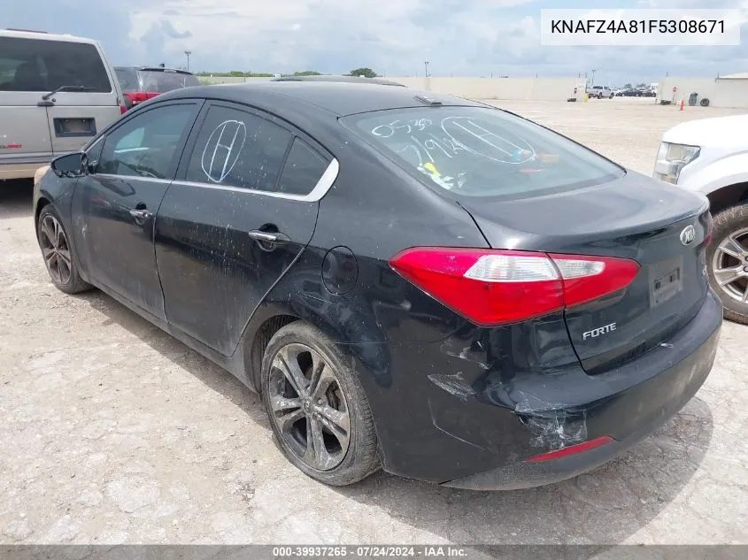 KNAFZ4A81F5308671 2015 Kia Forte Ex