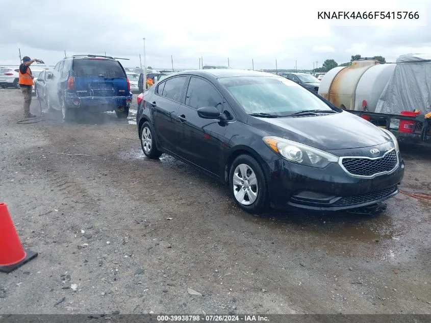 KNAFK4A66F5415766 2015 Kia Forte Lx