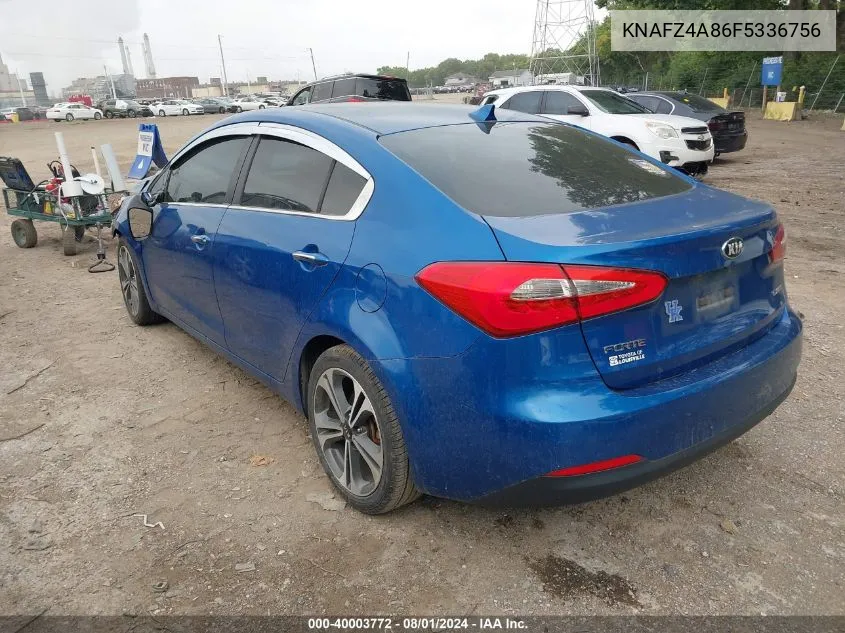 KNAFZ4A86F5336756 2015 Kia Forte Ex