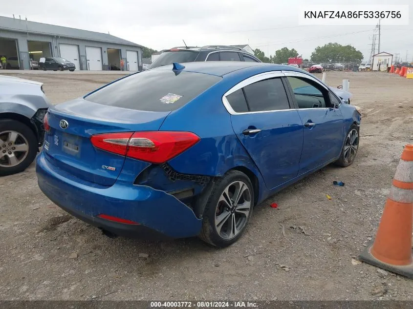 KNAFZ4A86F5336756 2015 Kia Forte Ex