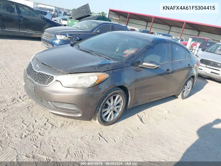 2015 Kia Forte Lx VIN: KNAFX4A61F5304415 Lot: 40010876