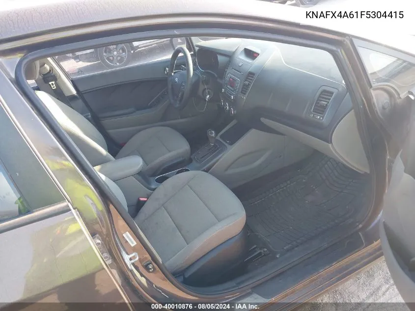 KNAFX4A61F5304415 2015 Kia Forte Lx