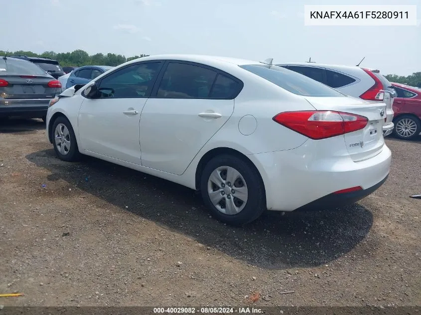 KNAFX4A61F5280911 2015 Kia Forte Lx