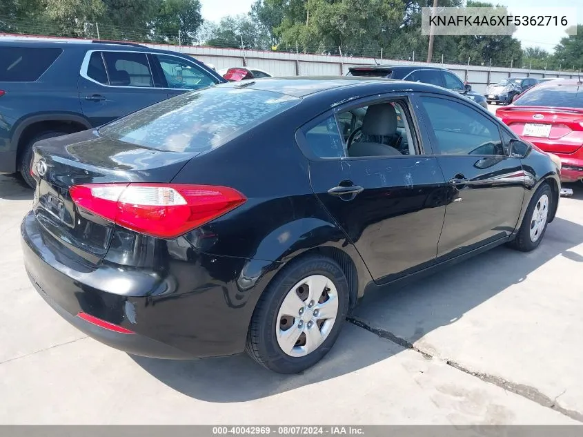 KNAFK4A6XF5362716 2015 Kia Forte Lx