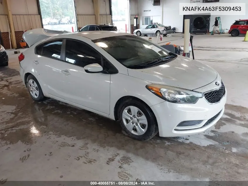 2015 Kia Forte Lx VIN: KNAFK4A63F5309453 Lot: 40055751