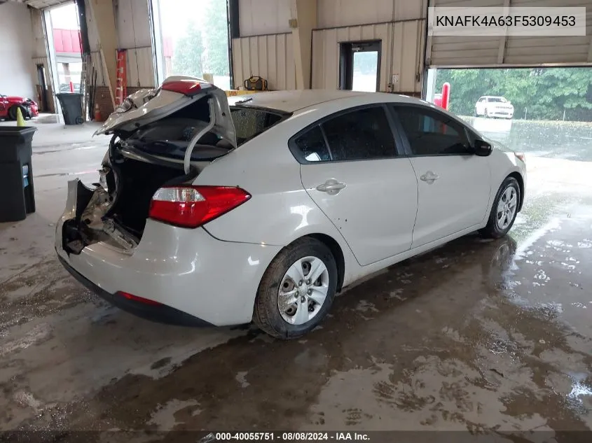 KNAFK4A63F5309453 2015 Kia Forte Lx