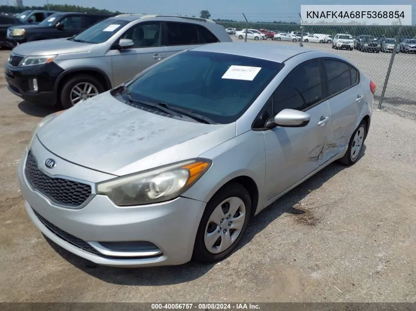 2015 Kia Forte Lx VIN: KNAFK4A68F5368854 Lot: 40056757