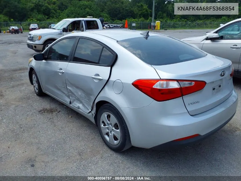 2015 Kia Forte Lx VIN: KNAFK4A68F5368854 Lot: 40056757