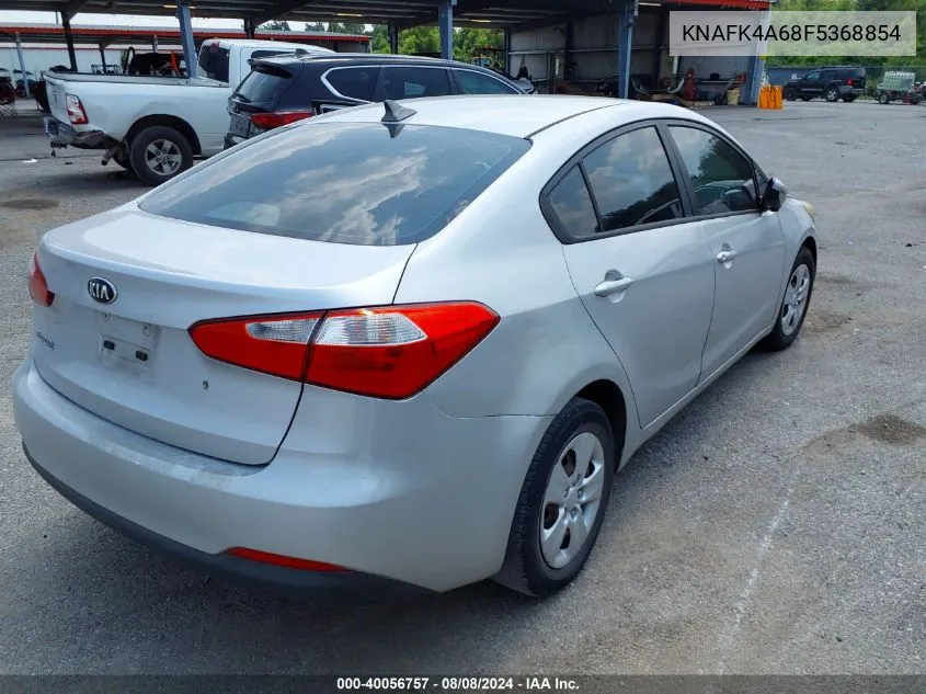 KNAFK4A68F5368854 2015 Kia Forte Lx