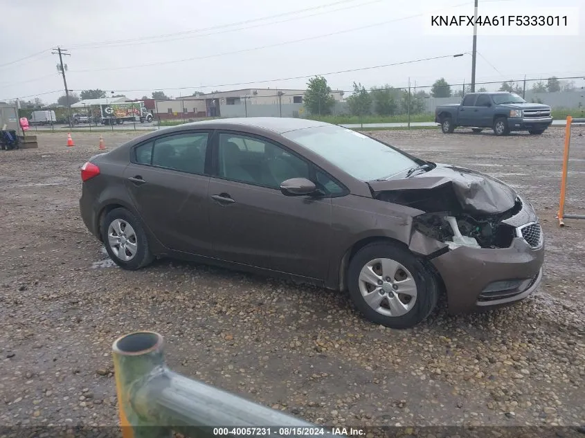 KNAFX4A61F5333011 2015 Kia Forte Lx