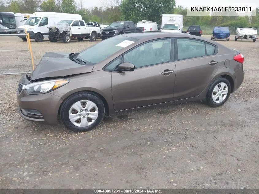 2015 Kia Forte Lx VIN: KNAFX4A61F5333011 Lot: 40057231