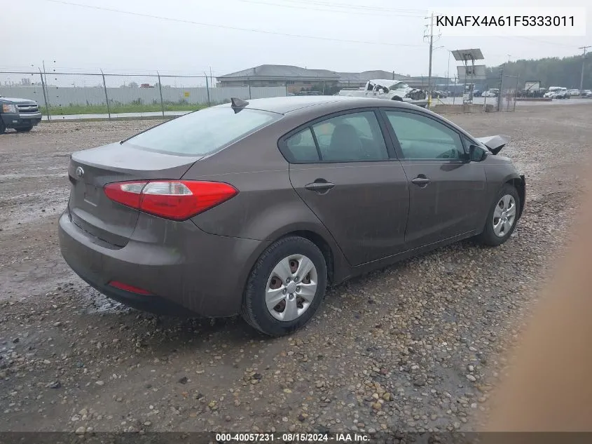 2015 Kia Forte Lx VIN: KNAFX4A61F5333011 Lot: 40057231