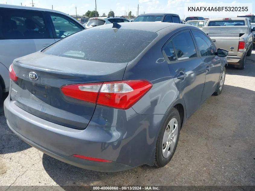 2015 Kia Forte Lx VIN: KNAFX4A68F5320255 Lot: 40060860