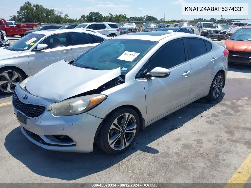 KNAFZ4A8XF5374331 2015 Kia Forte Ex