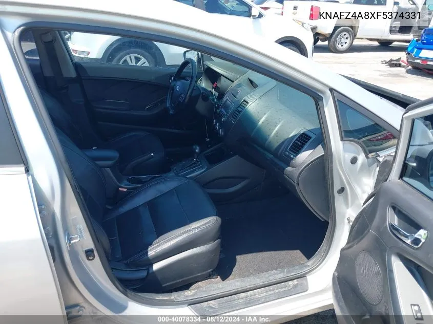 KNAFZ4A8XF5374331 2015 Kia Forte Ex