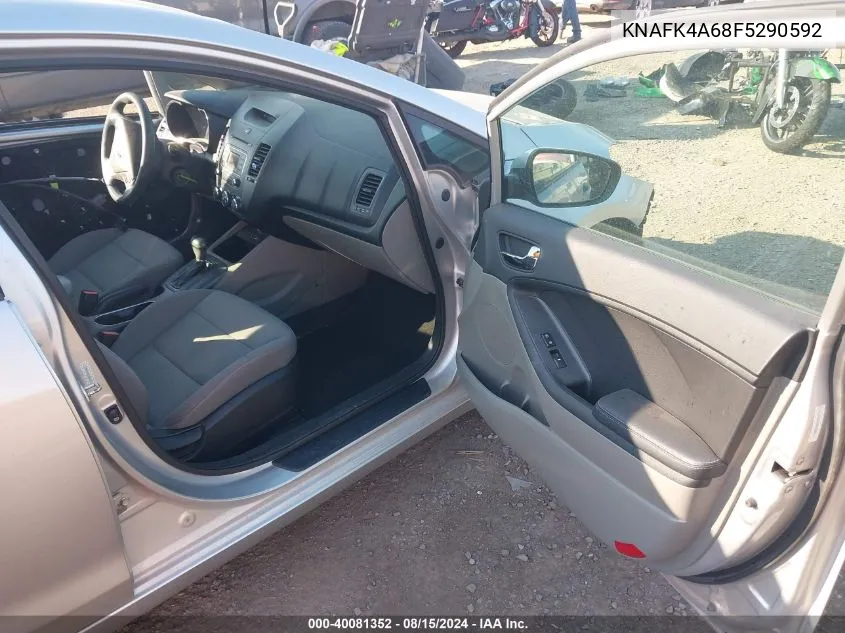 KNAFK4A68F5290592 2015 Kia Forte Lx