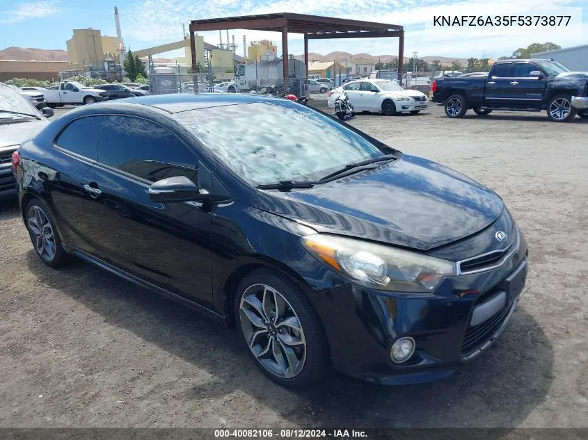 2015 Kia Forte Koup Sx VIN: KNAFZ6A35F5373877 Lot: 40082106