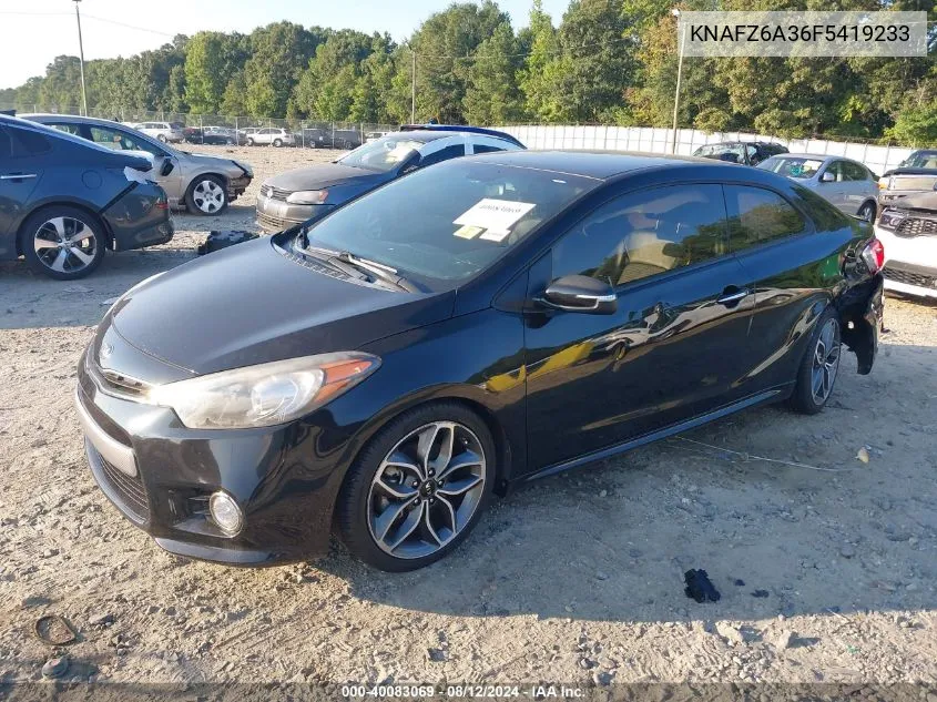 KNAFZ6A36F5419233 2015 Kia Forte Koup Sx