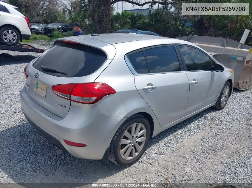 KNAFX5A85F5269708 2015 Kia Forte Ex