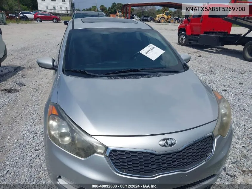 KNAFX5A85F5269708 2015 Kia Forte Ex