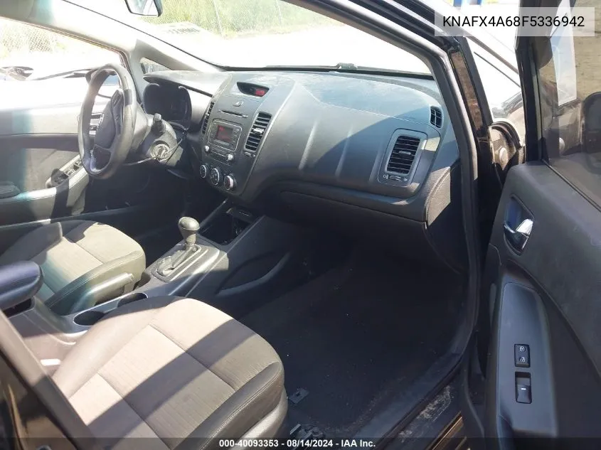 KNAFX4A68F5336942 2015 Kia Forte Lx