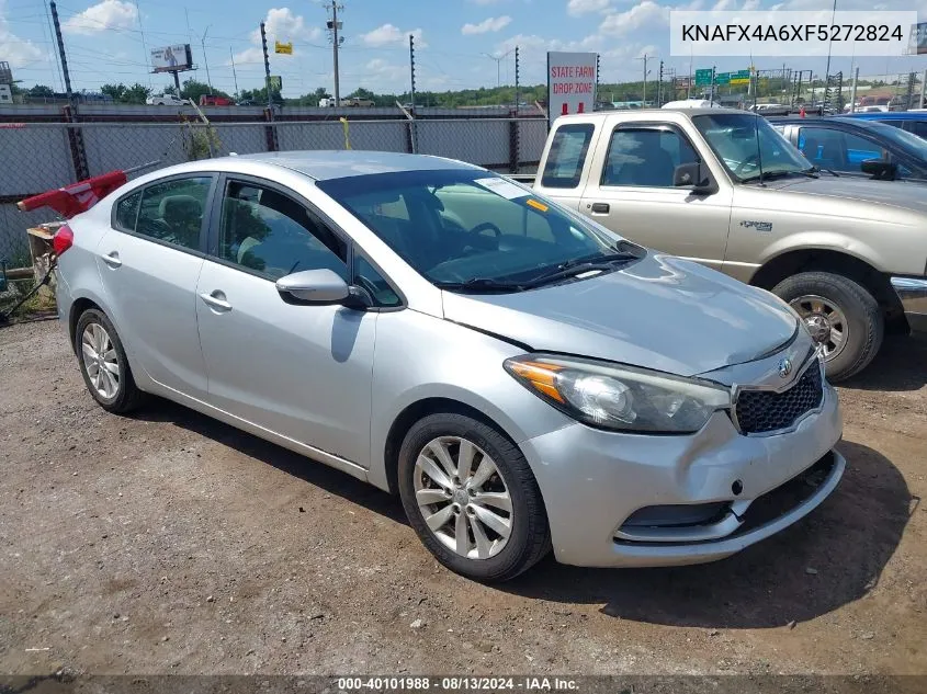 2015 Kia Forte Lx VIN: KNAFX4A6XF5272824 Lot: 40101988