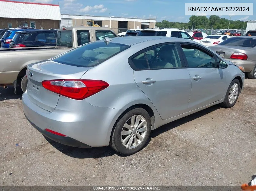 2015 Kia Forte Lx VIN: KNAFX4A6XF5272824 Lot: 40101988