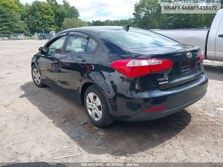 2015 Kia Forte Lx VIN: KNAFK4A68F5433072 Lot: 40114101