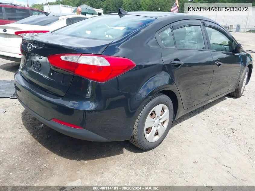 KNAFK4A68F5433072 2015 Kia Forte Lx