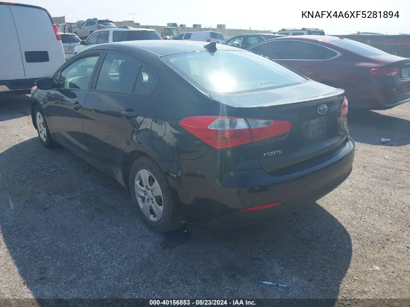 KNAFX4A6XF5281894 2015 Kia Forte Lx