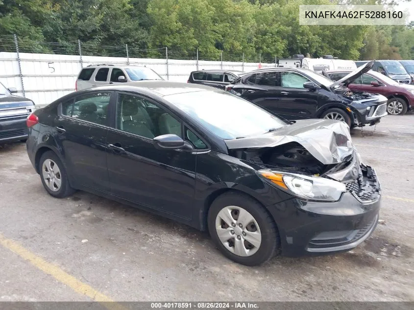 KNAFK4A62F5288160 2015 Kia Forte Lx