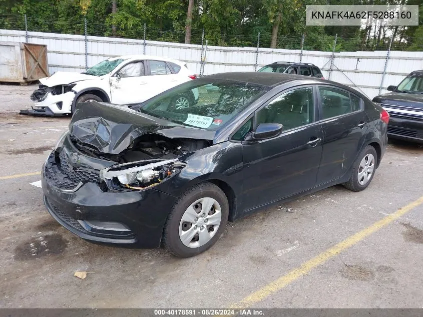 KNAFK4A62F5288160 2015 Kia Forte Lx