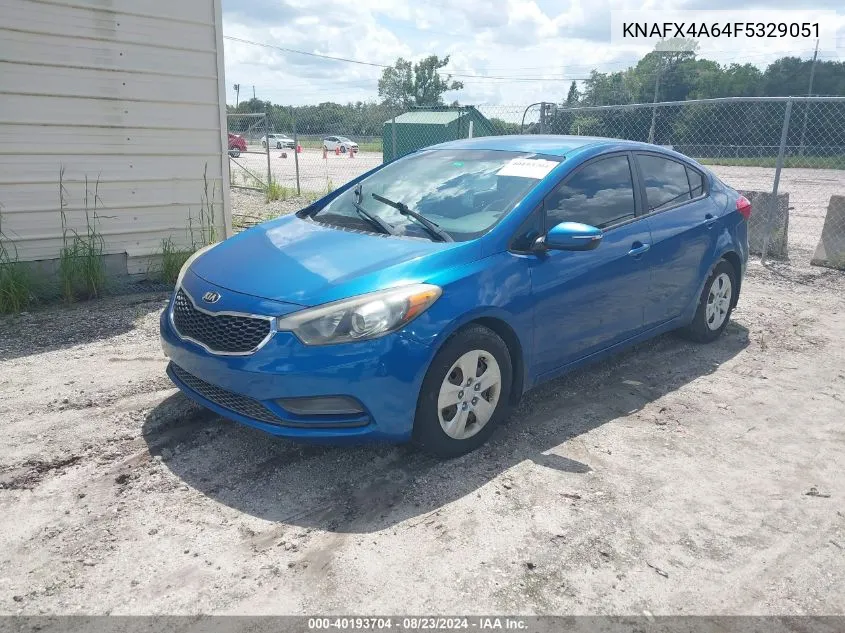 KNAFX4A64F5329051 2015 Kia Forte Lx