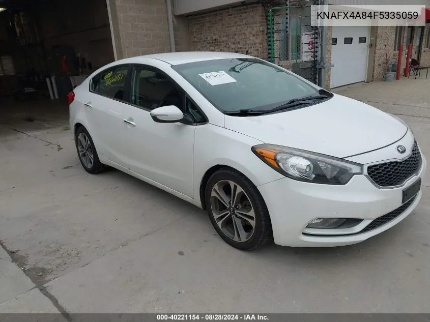 KNAFX4A84F5335059 2015 Kia Forte Ex