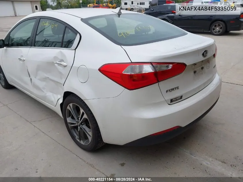 KNAFX4A84F5335059 2015 Kia Forte Ex