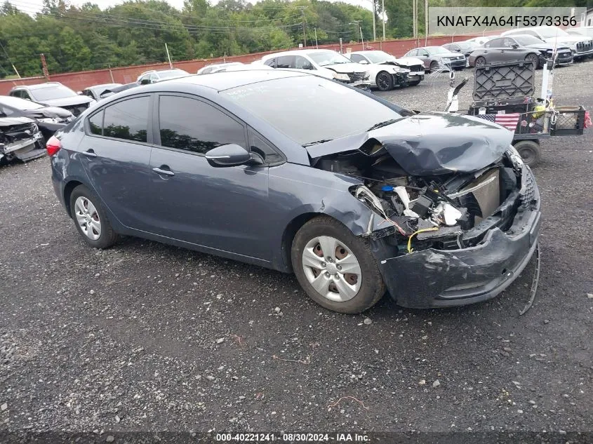 KNAFX4A64F5373356 2015 Kia Forte Lx