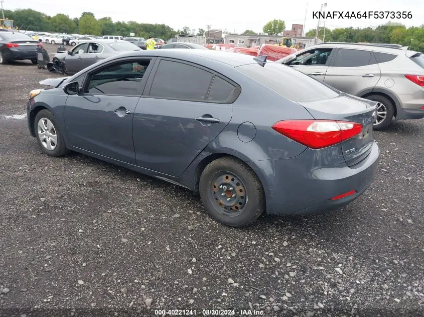 KNAFX4A64F5373356 2015 Kia Forte Lx