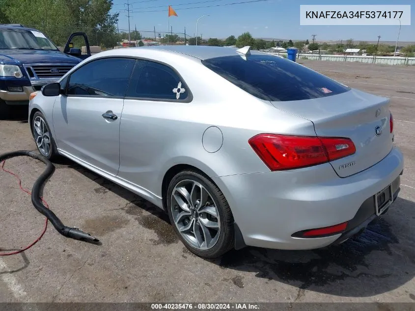 KNAFZ6A34F5374177 2015 Kia Forte Koup Sx