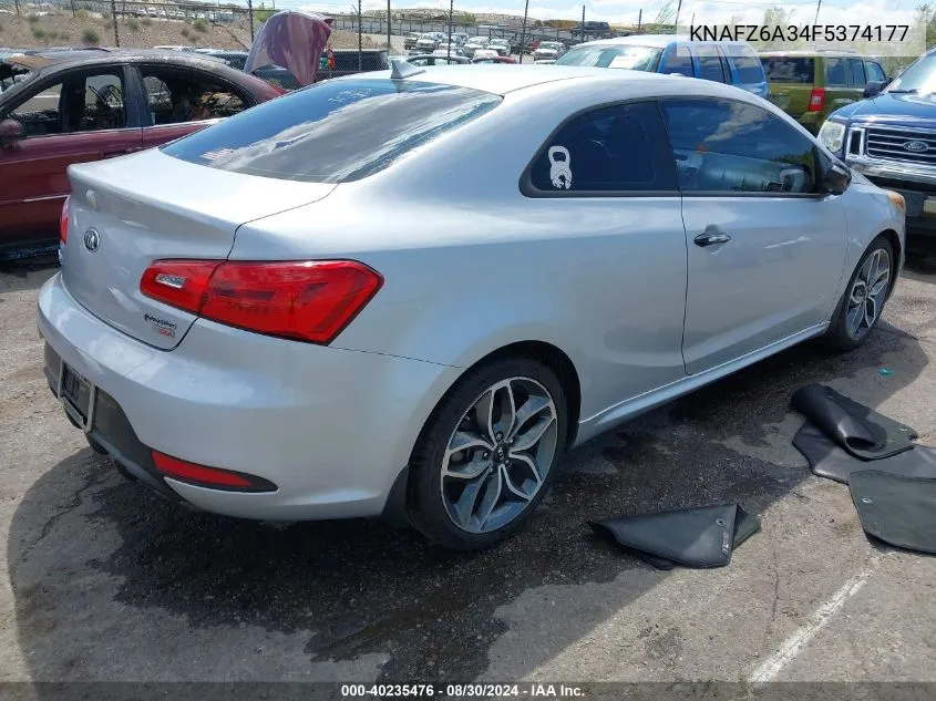 KNAFZ6A34F5374177 2015 Kia Forte Koup Sx