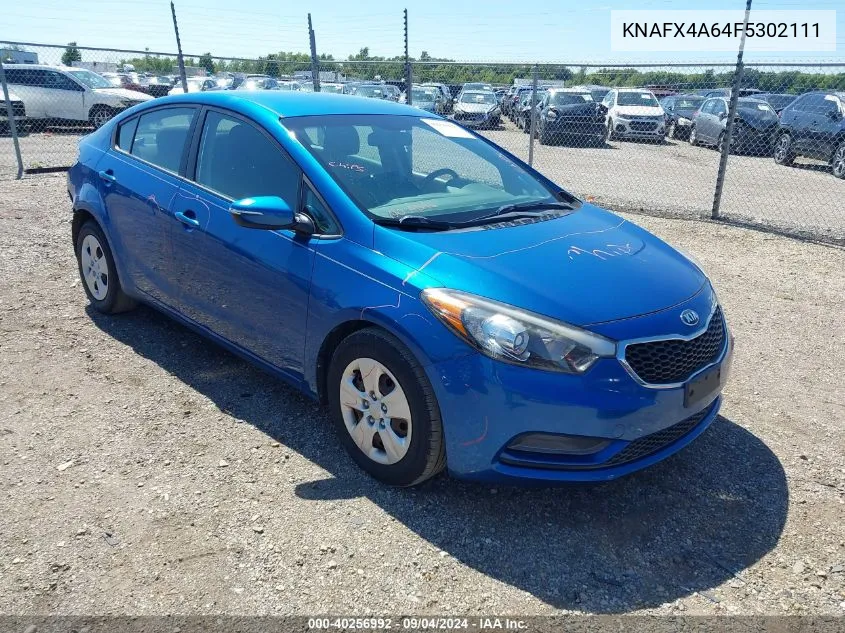 KNAFX4A64F5302111 2015 Kia Forte Lx