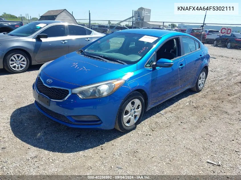 KNAFX4A64F5302111 2015 Kia Forte Lx