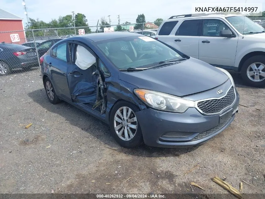 KNAFX4A67F5414997 2015 Kia Forte Lx