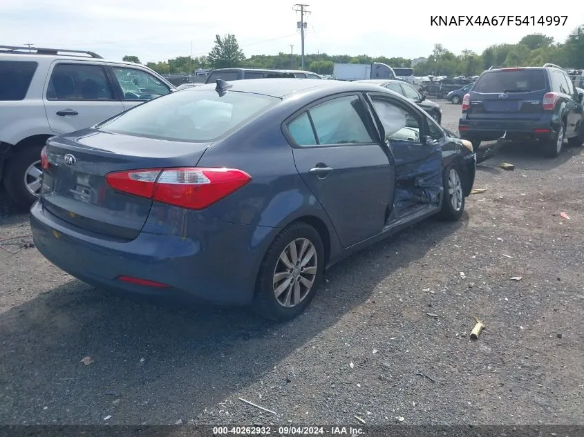 2015 Kia Forte Lx VIN: KNAFX4A67F5414997 Lot: 40262932