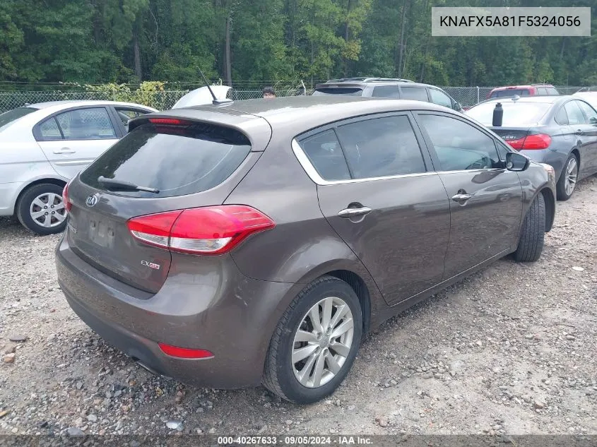 KNAFX5A81F5324056 2015 Kia Forte Ex