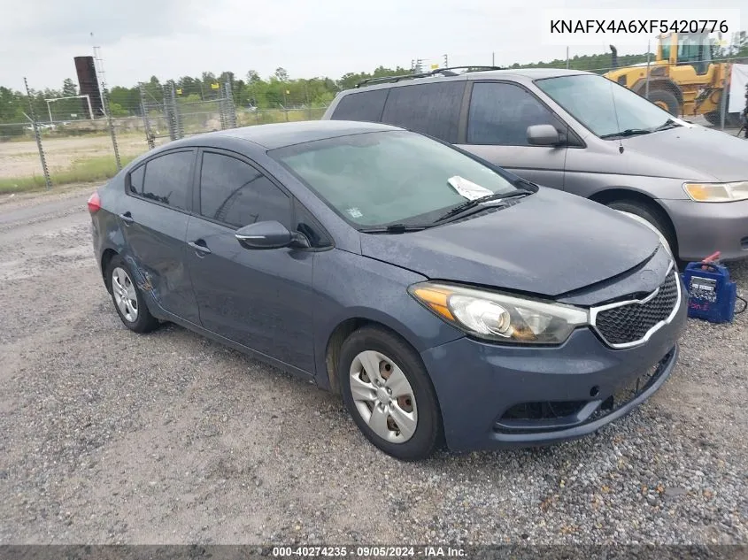 KNAFX4A6XF5420776 2015 Kia Forte Lx