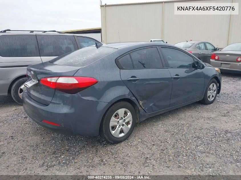 KNAFX4A6XF5420776 2015 Kia Forte Lx