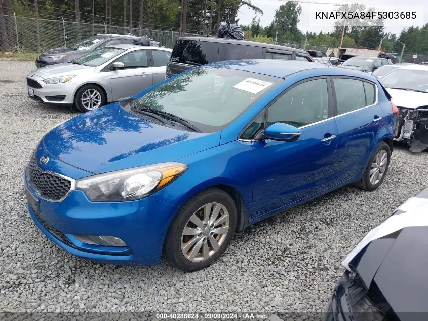 KNAFX5A84F5303685 2015 Kia Forte Ex