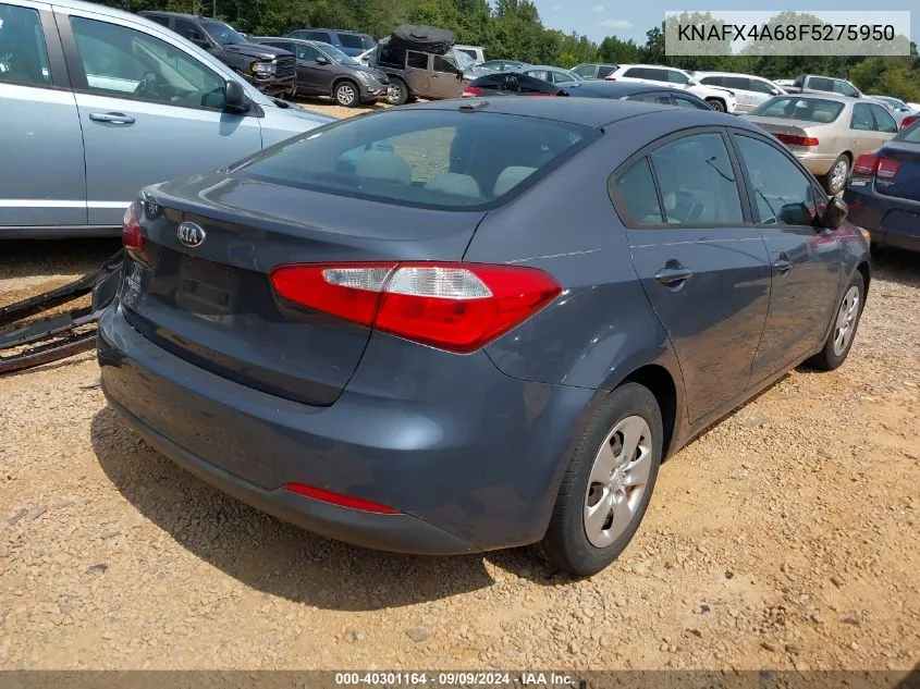 KNAFX4A68F5275950 2015 Kia Forte Lx