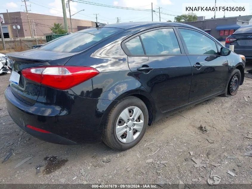 KNAFK4A61F5436086 2015 Kia Forte Lx